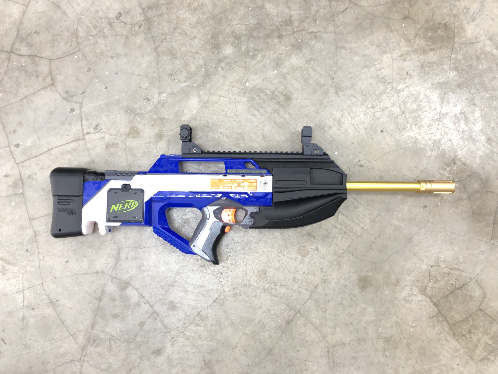nerf rayven kit
