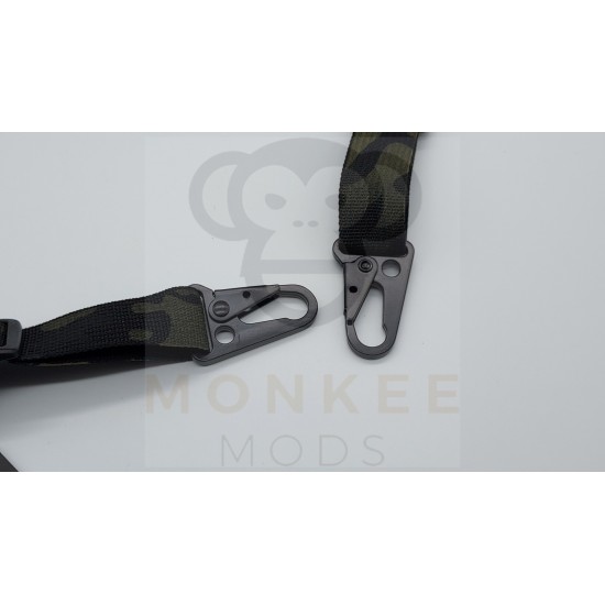 Geek Tactical Ferros Slingster Sling - Multicam Black Geek Tactical Ferros Slingster Sling - Multicam Black
