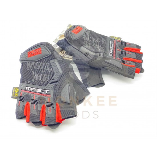 Mechanix M-Pact (Fingerless) Black & Red Mechanix M-Pact (Fingerless) Black & Red