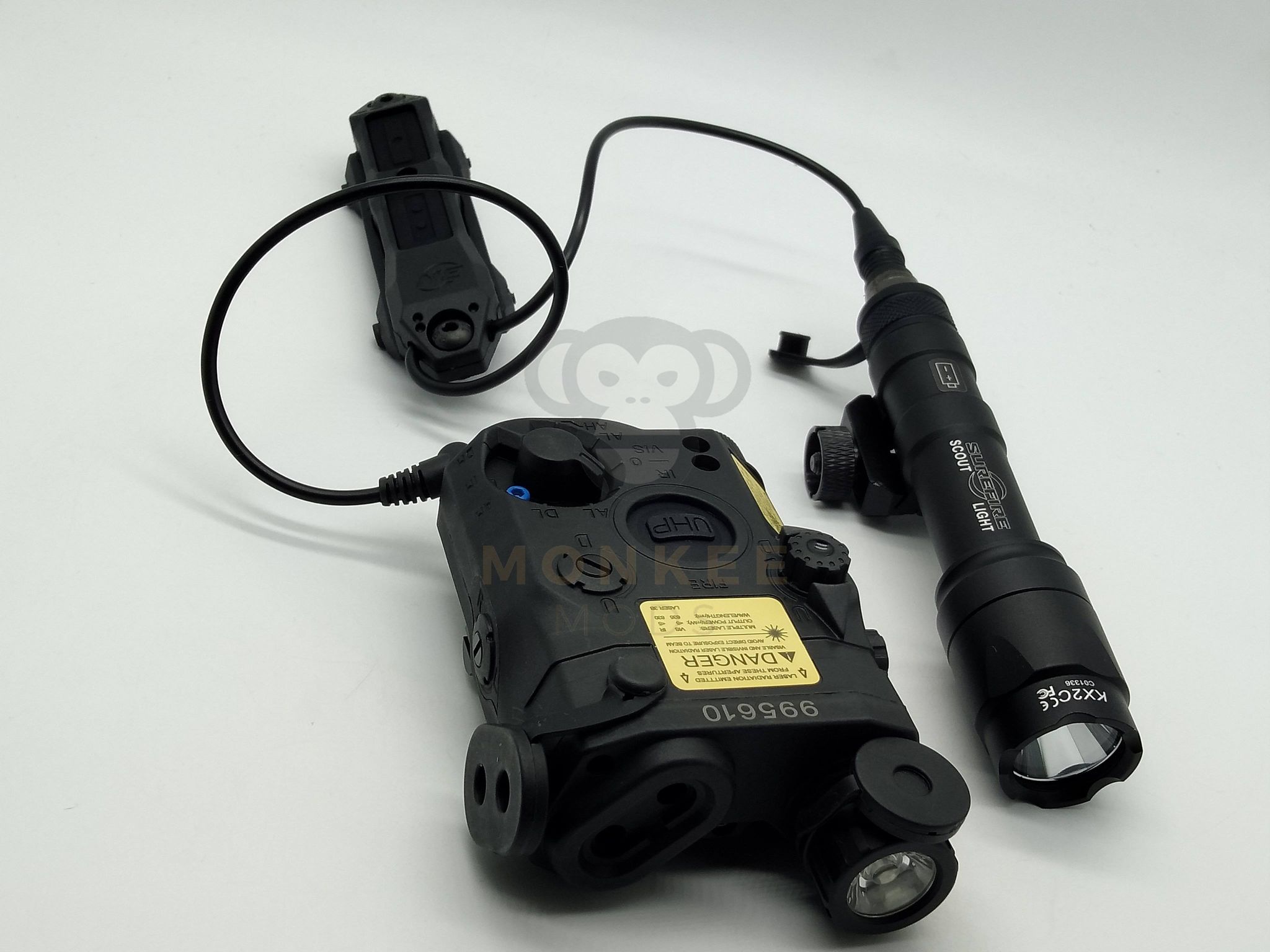 Element Tactical Light combo M600 + PEQ 15 (Green laser)
