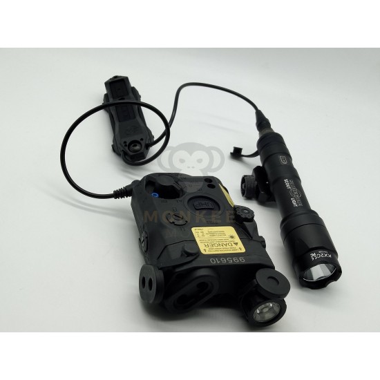 Matrix PEQ-15 Type Laser & Flashlight Combo w Remote Pressure