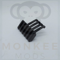 Metal Picatinny Rail Cover with Offset Rail