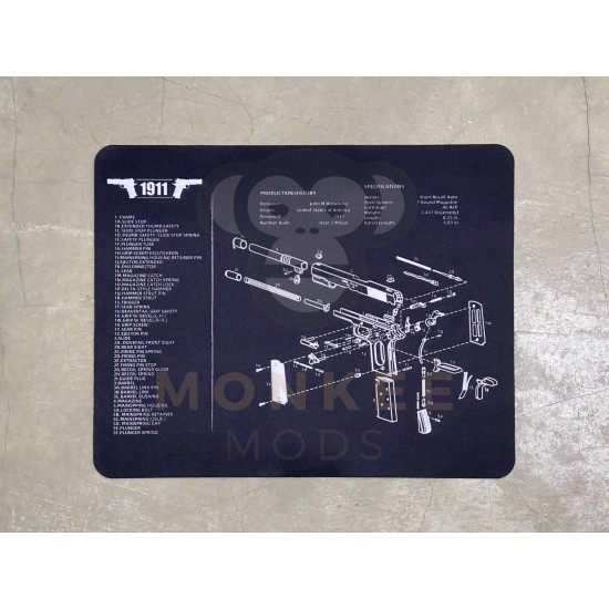 1911 Design Mousepad