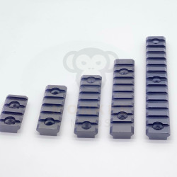 Metal Picatinny Rail Set for M-LOK/Keymod