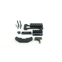 MM BK1S Ambidextrous Charging Handle with Raised Rail