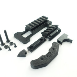 MM BK1S Ambidextrous Charging Handle with Raised Rail