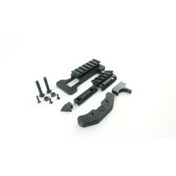 MM BK1S Ambidextrous Charging Handle with Raised Rail