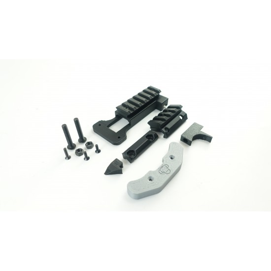 MM BK1S Ambidextrous Charging Handle with Raised Rail