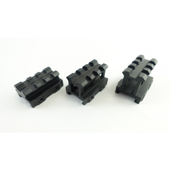 Metal Picatinny Rail Riser 3 Levels