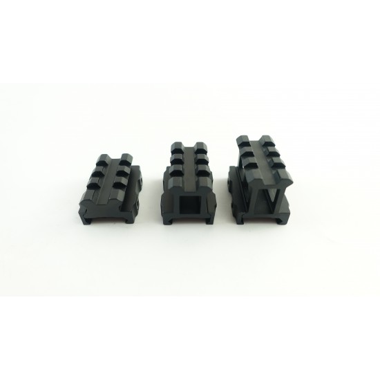 Metal Picatinny Rail Riser 3 Levels
