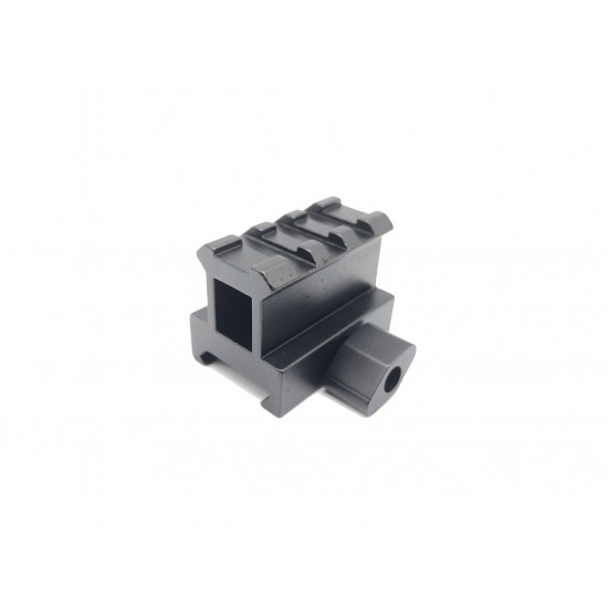 Short 1 Inch Rail Riser (3 rails)