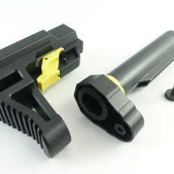 Zius BK1S Buffer Tube and Buttstock Combo