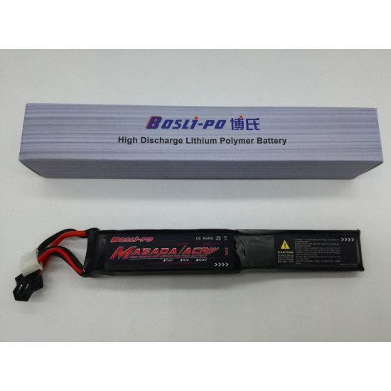 Boslipo (Tactical Version) 11.1v 1200 mAh (JM ACR) Boslipo (Tactical Version) 11.1v 1200 mAh (JM ACR)