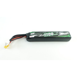 GS Ace 11.1V 1100mAh 30C XT-30 Lipo Battery