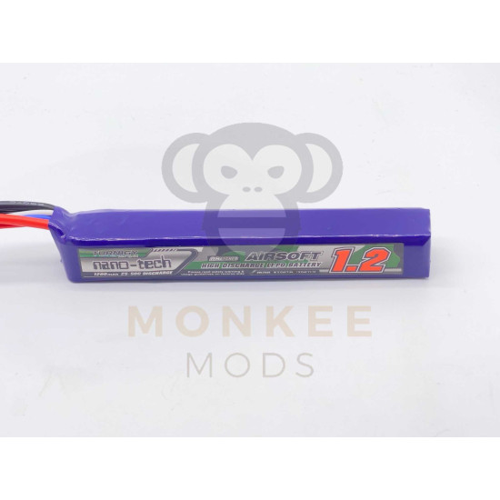 Turnigy Nano-Tech 1200mAh 3S 25-50C Lipo (11.1v) Turnigy Nano-Tech 1200mAh 3S 25-50C Lipo (11.1v)