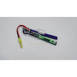 Turnigy Nano-Tech 1300mAh 2s 25~50c LIPO Airsoft Pack (nunchucks version) Turnigy Nano-Tech 1300mAh 2s 25~50c LIPO Airsoft Pack (nunchucks version)