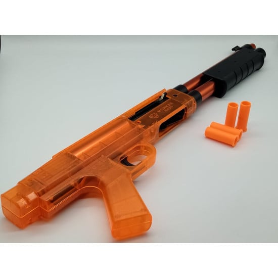Extended Barrel Muzzle Brake Plate Adapter ONLY For Nerf Alpha Trooper Any Color 