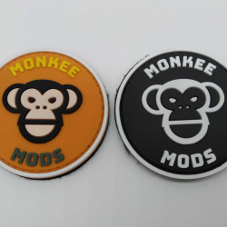 Monkee Mods Rubber Velcro Patch