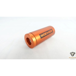 Worker Bearing Scar Muzzle with Aluminum Cover