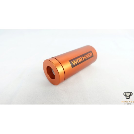 Worker Bearing Scar Muzzle with Aluminum Cover
