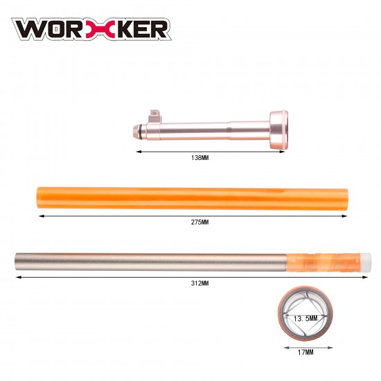 Worker Longshot Stefan Kit with SCAR barrel Worker Longshot Stefan Kit with SCAR barrel
