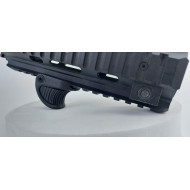 Curved Handstop for Picatinny Rails