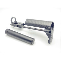 Kublai BAD Carbon Fiber PDW Buttstock Long Version Kublai BAD Carbon Fiber PDW Buttstock Long Version