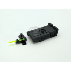 Well M1 M1911 Metal Iron Sight with Fiber Optic Front Sight Well M1 M1911 Metal Iron Sight with Fiber Optic Front Sight