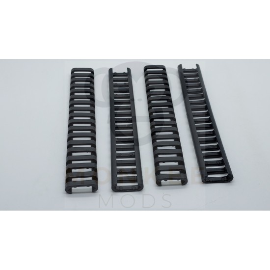 Rubber Picatinny Rail Covers 4pcs