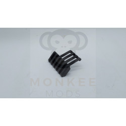 Metal Picatinny Rail Cover with Offset Rail Metal Picatinny Rail Cover with Offset Rail