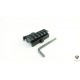 Metal Picatinny Rail Riser with QD