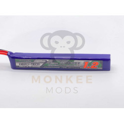 Turnigy Nano-Tech 1200mAh 2s 25-50C LIPO (7.4v) Turnigy Nano-Tech 1200mAh 2s 25-50C LIPO (7.4v)