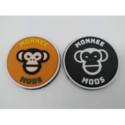 Monkee Mods Rubber Velcro Patch Monkee Mods Rubber Velcro Patch