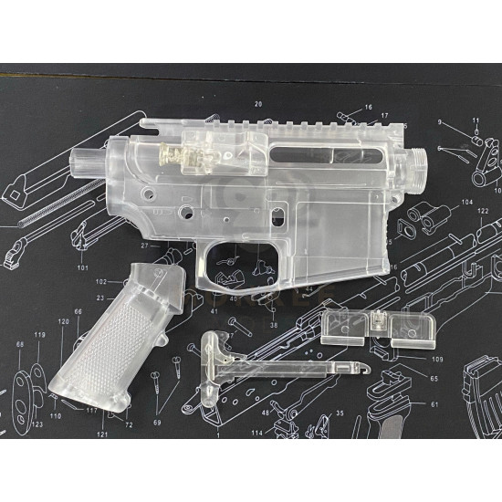 Professor Wood MP Nylon Receiver Shell Professor Wood MP Nylon Receiver Shell